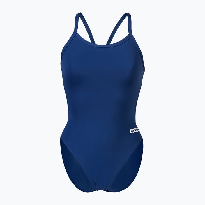 Дамски бански костюм от една част arena Team Challenge Solid navy blue 004766/750 4