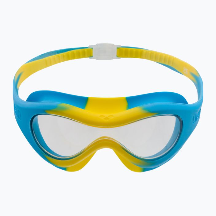 Детска маска за плуване ARENA Spider Mask синьо/жълто 004287 2