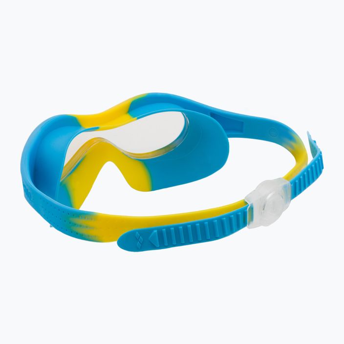 Детска маска за плуване ARENA Spider Mask синьо/жълто 004287 4