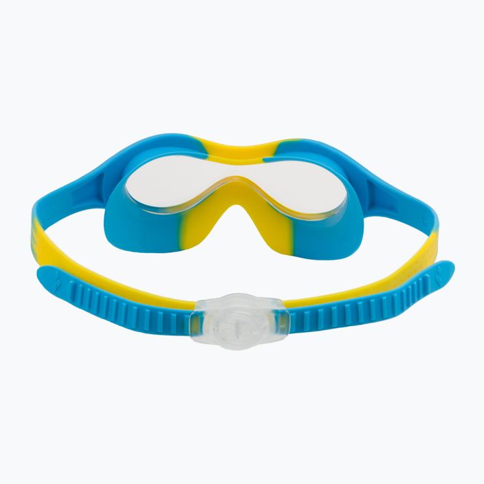 Детска маска за плуване ARENA Spider Mask синьо/жълто 004287 5