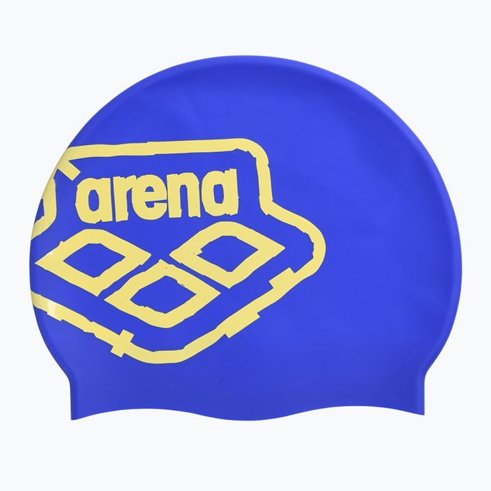 Arena Icons Team Stripe синя шапка за плуване 001463 3