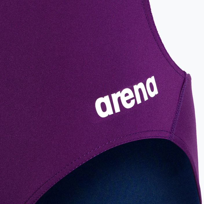 Дамски бански костюм от една част arena Team Challenge Solid purple 004766 3