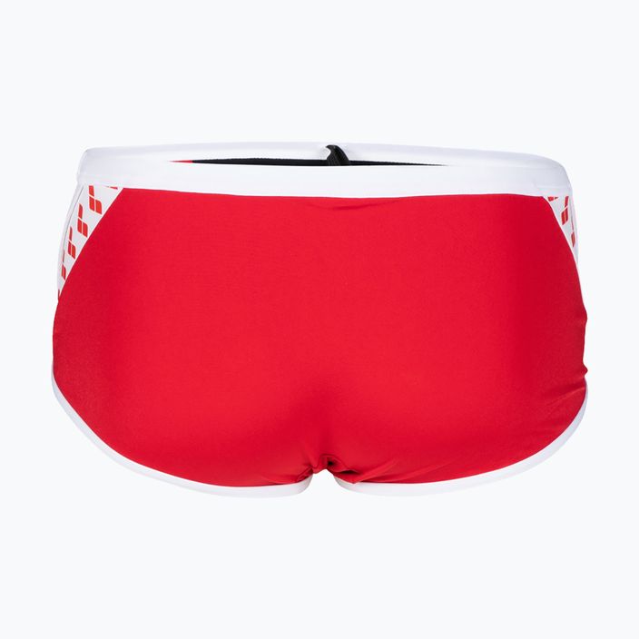 Мъжки бански костюми Arena Icons Swim Low Waist Short Solid red 005046/410 5
