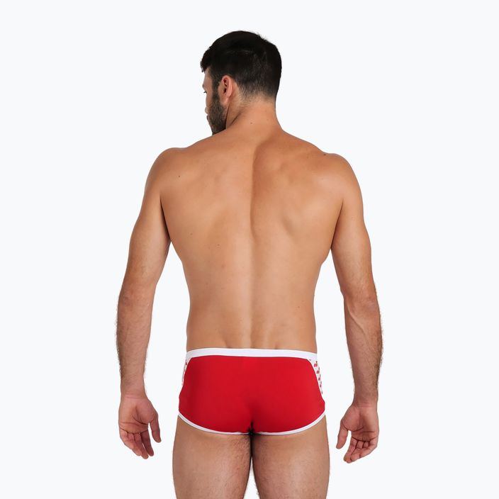 Мъжки бански костюми Arena Icons Swim Low Waist Short Solid red 005046/410 7