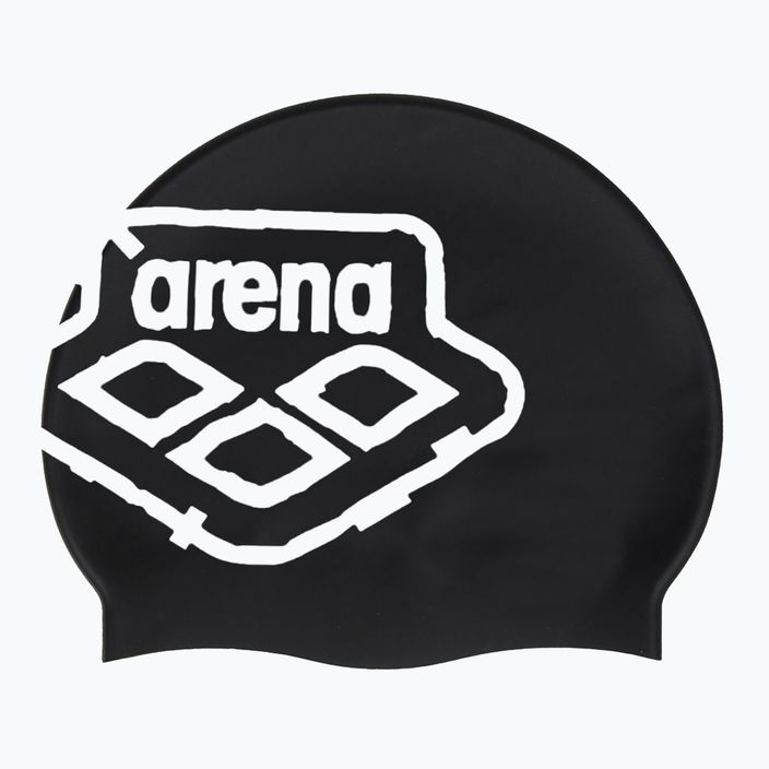 Arena Icons Шапка за плуване Team Stripe черна 001463 3