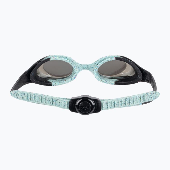 Детски очила за плуване arena Spider JR Mirror r сребристо/сиво/черно 5