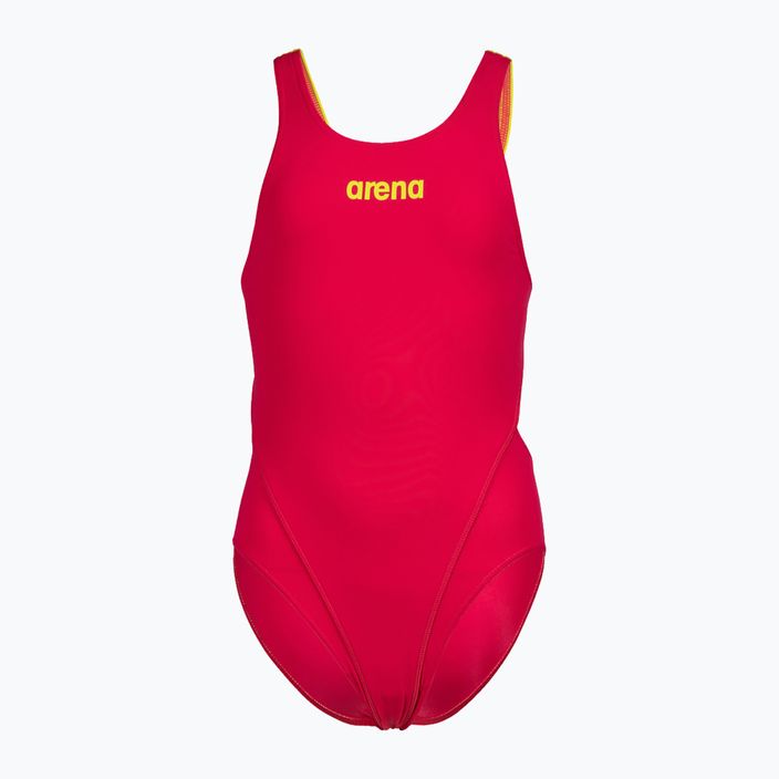 Детски бански костюм от една част arena Team Swim Tech Solid red 004764/960 4