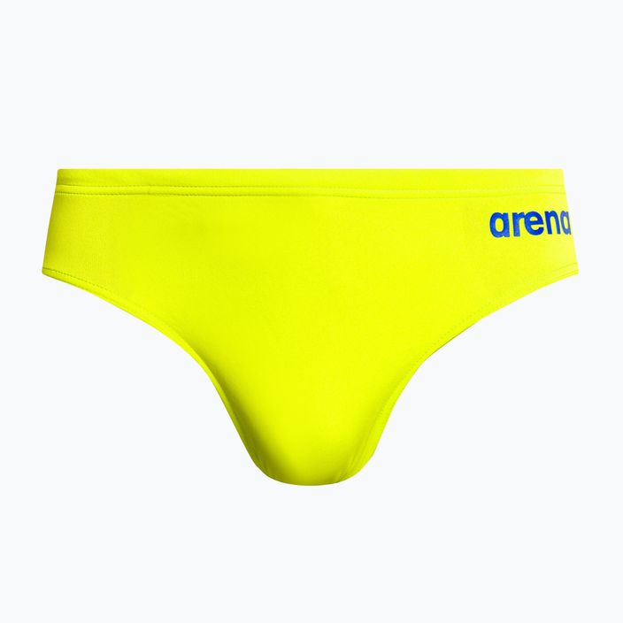Мъжки бански гащета Arena Team Solid yellow-blue 004773/680