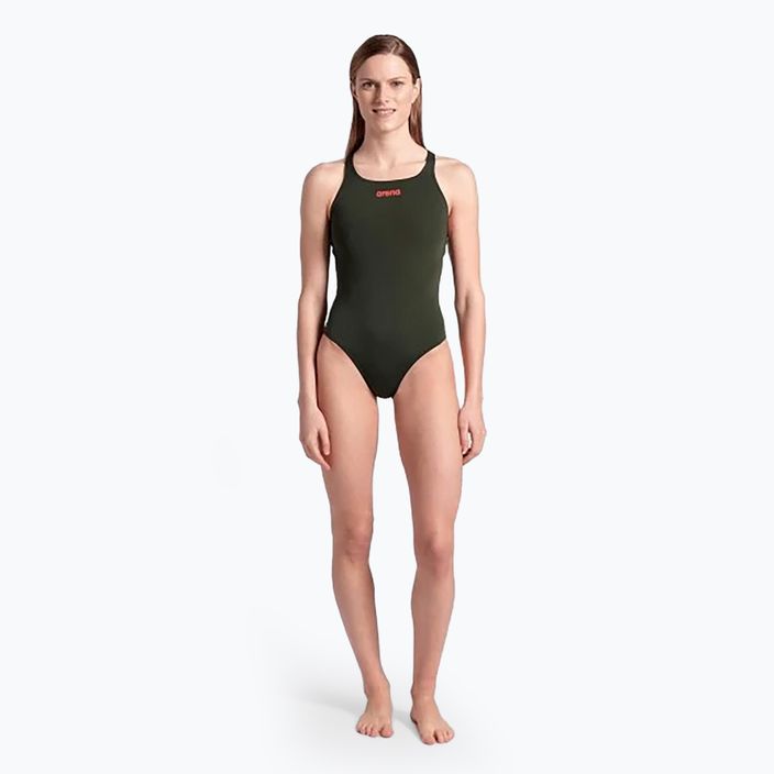 Дамски бански костюм от една част arena Team Swimsuit Challenge Solid 5