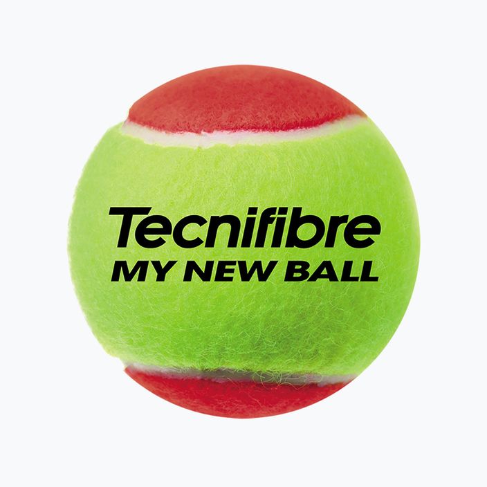 Tecnifibre My New Ball детски топки за тенис 3 бр. червени. 2