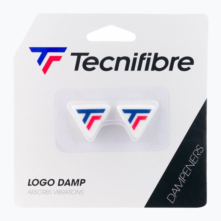 Tecnifibre Лого Damp 2 бр. бели 53ATPLOTRN