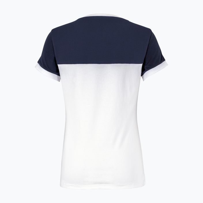 Дамска тениска Tecnifibre Stretch в бяло и синьо 22LAF1 F1 2