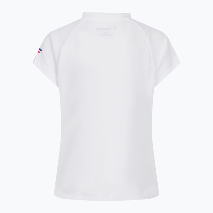 Tecnifibre F2 Airmesh детска тениска за тенис бяла 22LAF2RO0B 2