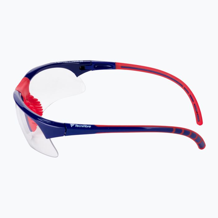 Очила за скуош Tecnifibre сини/червени 54SQGLRE21 4