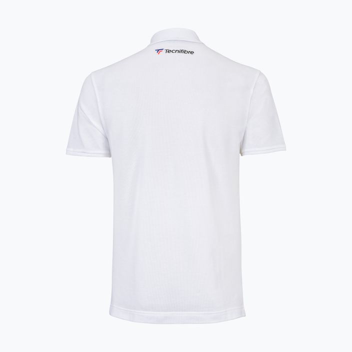 Мъжка тениска Tecnifibre Polo Pique white 25POlOPIQ 2