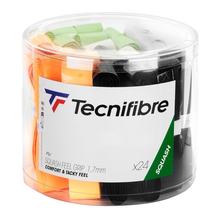 Обвивки за скуош ракети Tecnifibre Squash Feel Grip green 2