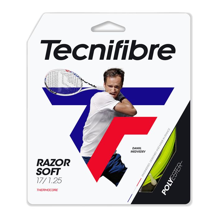 Тенис корда Tecnifibre Razor Soft антрацит 2