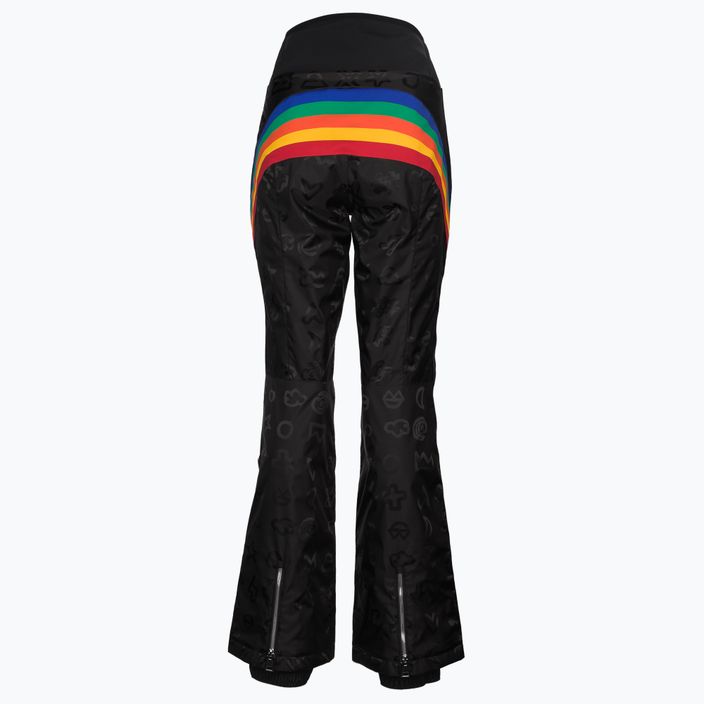 Дамски ски панталони Rossignol Rainbow black 10
