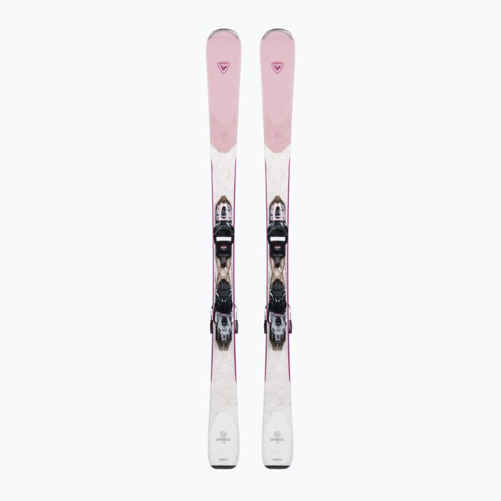 Дамски ски за спускане Rossignol Experience 76 + XP10 pink/white