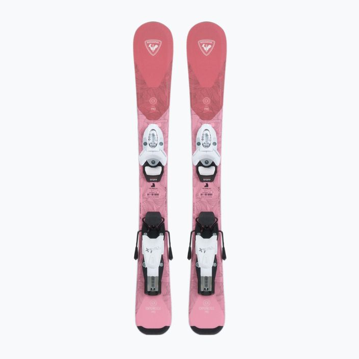 Детски ски за спускане Rossignol Experience 80 W Pro + Kid4 pink