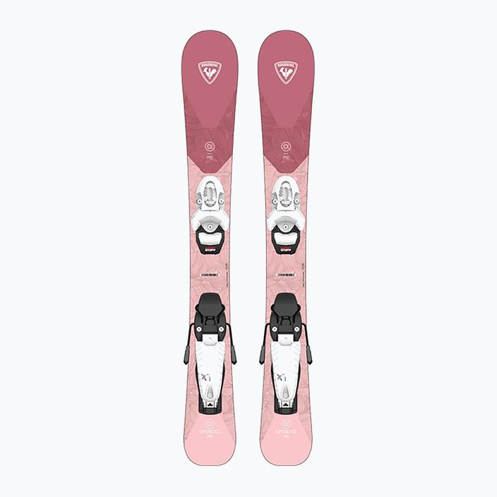 Детски ски за спускане Rossignol Experience 80 W Pro + Kid4 pink 10