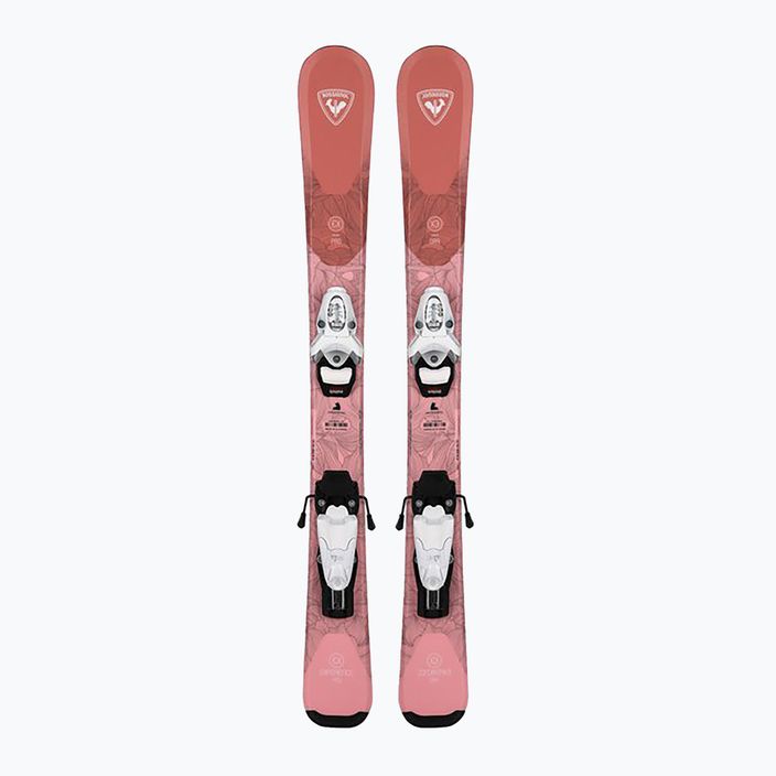 Детски ски за спускане Rossignol Experience 80 W Pro + Kid4 pink 12