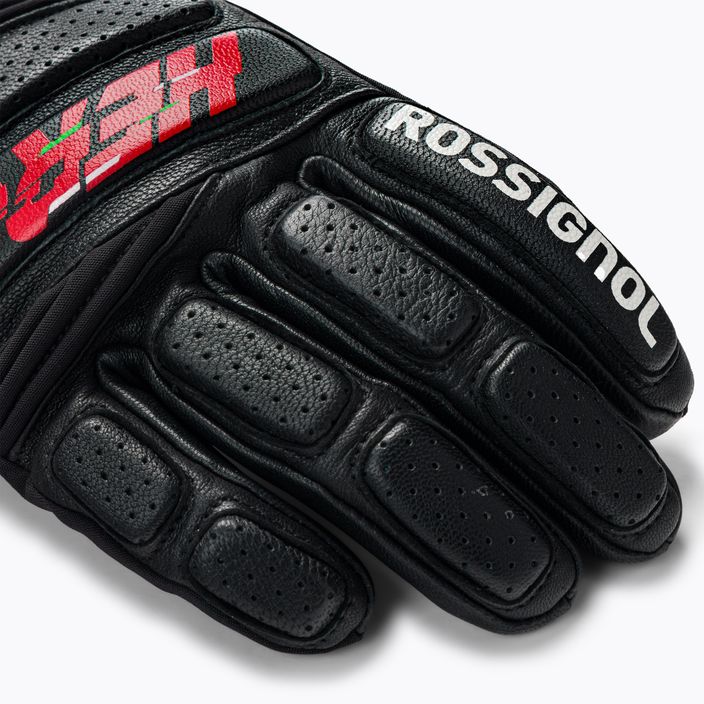 Мъжки ски ръкавици Rossignol Wc Expert Lth Impr G black 5