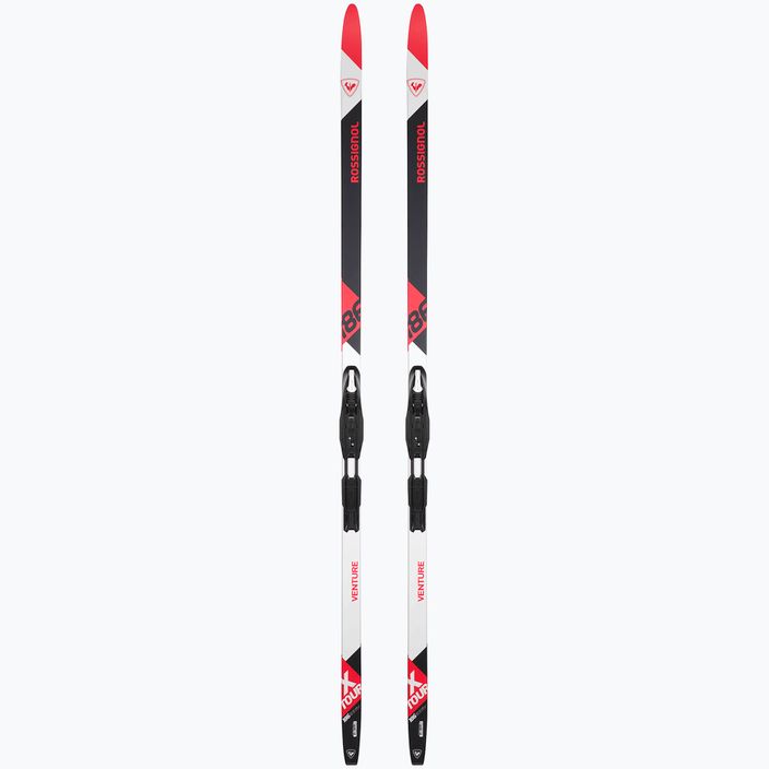 Мъжки ски за ски бягане Rossignol X-Tour Venture WL 52 + Tour SI red/white 10