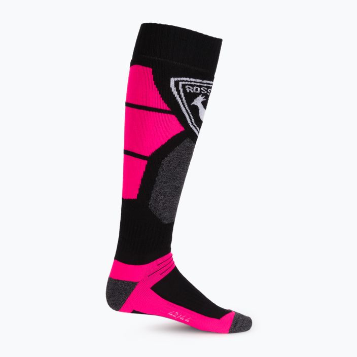 Дамски ски чорапи Rossignol L3 W Premium Wool fluo pink 3