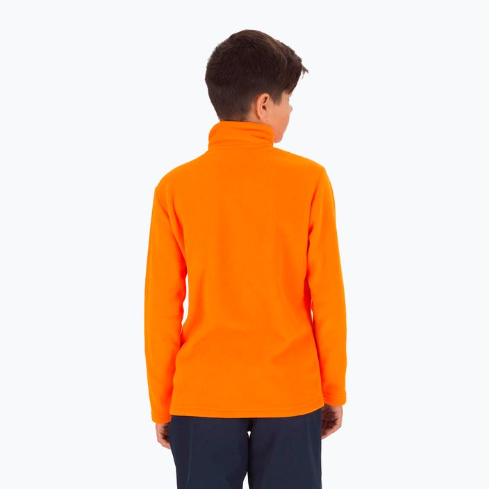 Детски ски суитчър Rossignol 1/2 Zip Fleece orange 5