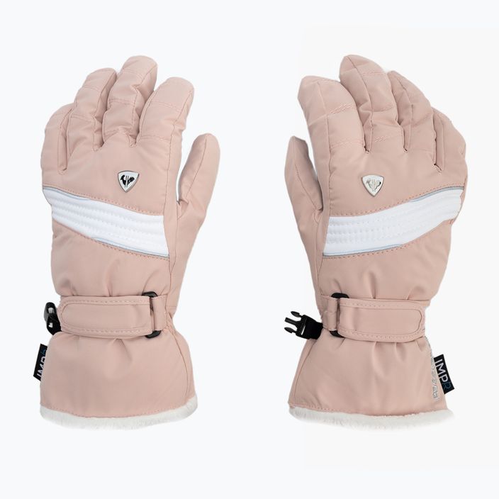 Дамски ски ръкавици Rossignol Saphir Impr G pink 3