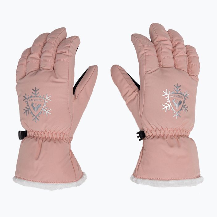 Дамски ски ръкавици Rossignol Perfy G pink 3