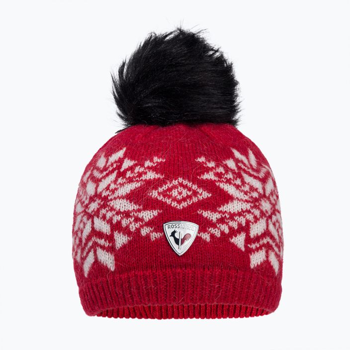 Зимна шапка за жени Rossignol L3 Snowflake red 2