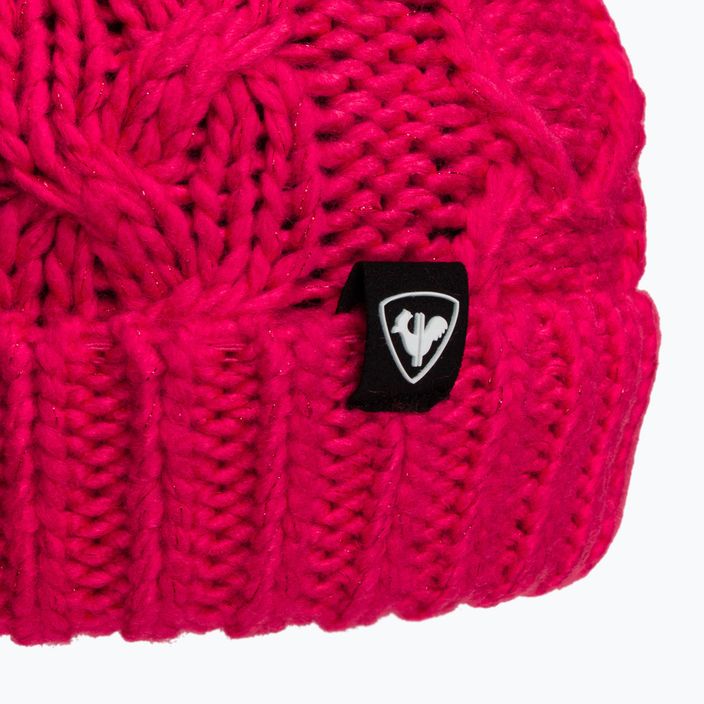Детска зимна шапка Rossignol L3 Bony Fur pink 3