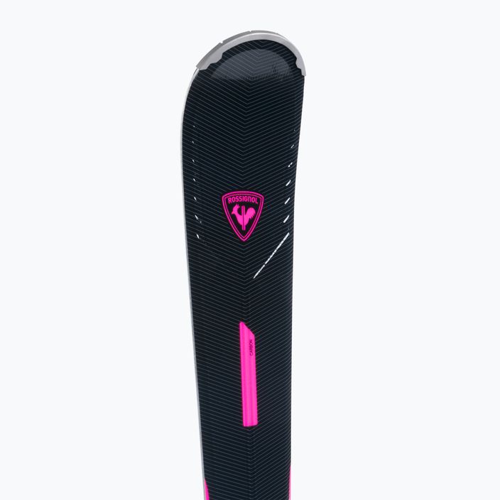 Дамски ски за спускане Rossignol Nova 2S + Xpress W 10 GW black/pink 8