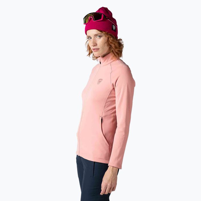 Дамски ски суитшърт Rossignol Classique Clim cooper pink 3