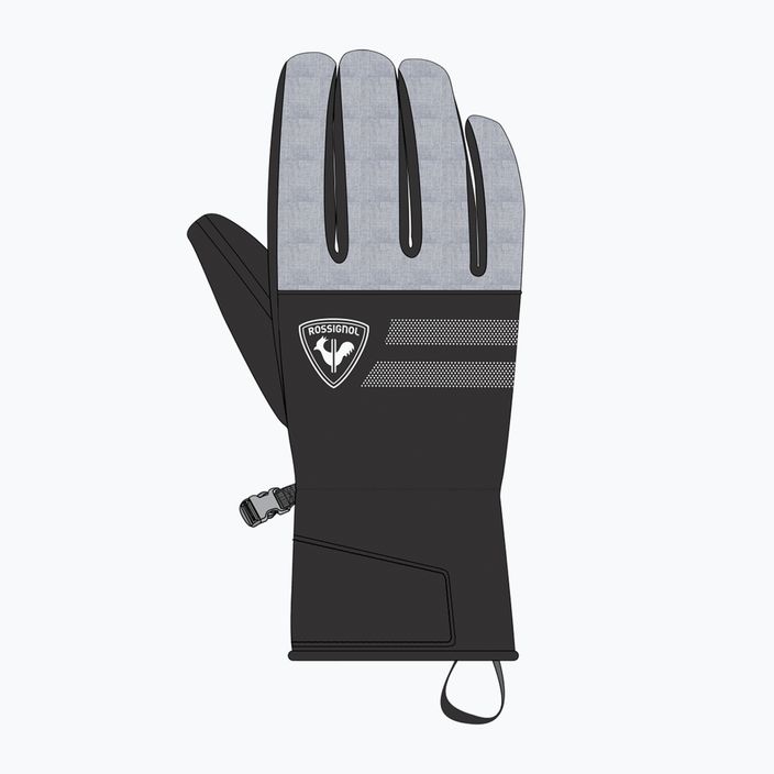 Мъжки ски ръкавици Rossignol Perf heather grey 5