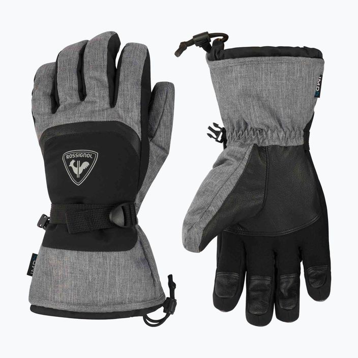 Rossignol Type Impr G heather grey мъжки ски ръкавици 5