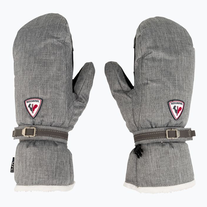 Дамски ски ръкавици Rossignol Romy Impr M heather grey 3