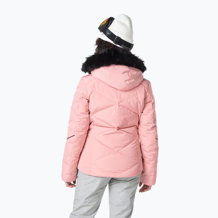 Rossignol Staci дамско ски яке cooper pink 2