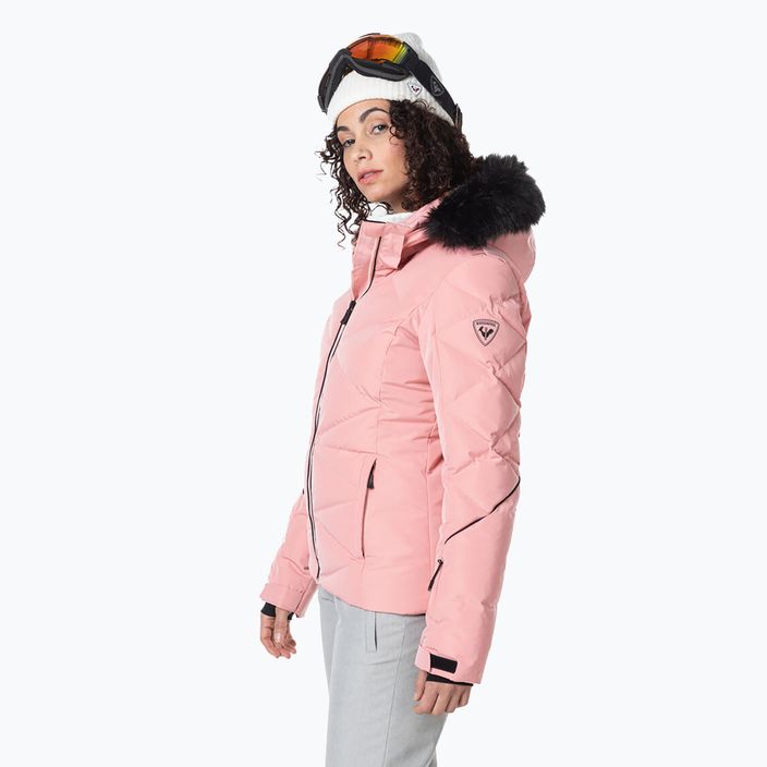 Rossignol Staci дамско ски яке cooper pink 3
