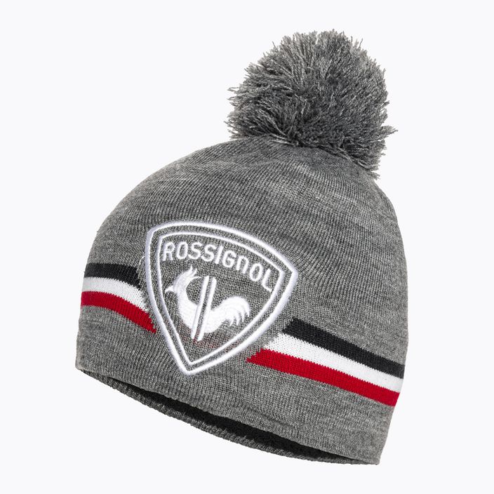 Мъжка зимна шапка Rossignol Rooster Pompon heather grey 3