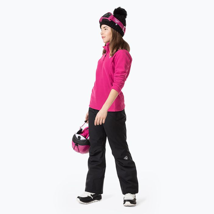 Rossignol Girl Детски ски суитшърт с полар Orchid pink 4