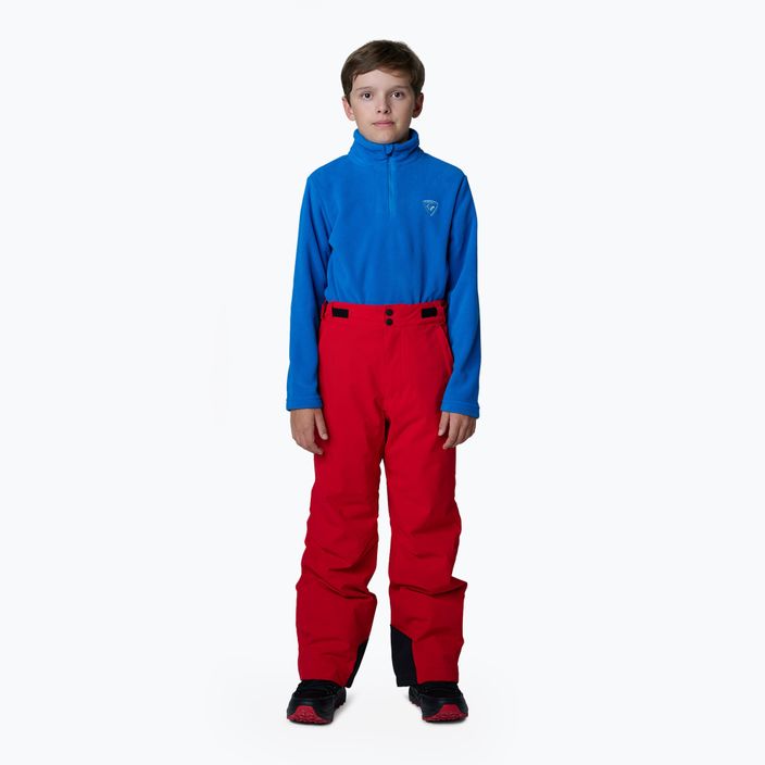 Rossignol Boy Ski sports червени детски ски панталони 2