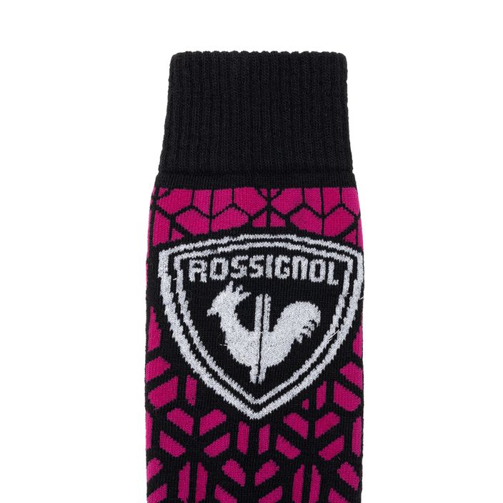 Мъжки ски чорапи Rossignol L3 Wool & Silk Orchid pink 3