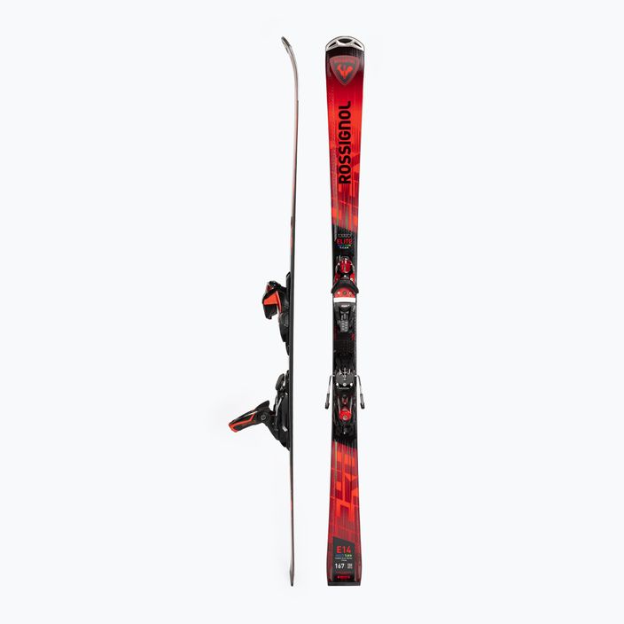 Rossignol Hero Elite MT TI CAM K ски за спускане + SPX12 връзки черно/червено 2