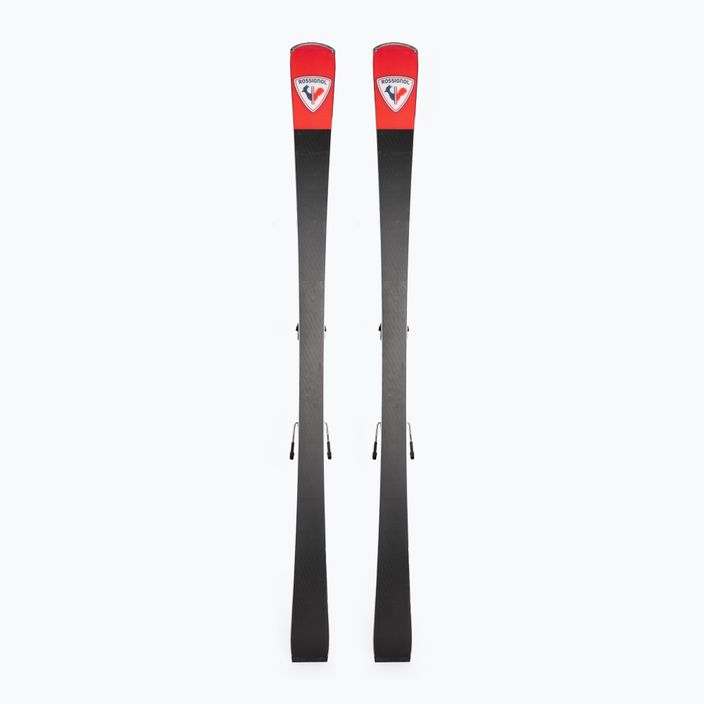 Rossignol Hero Elite STI K ски за спускане + връзки SPX14 черни/червени 3