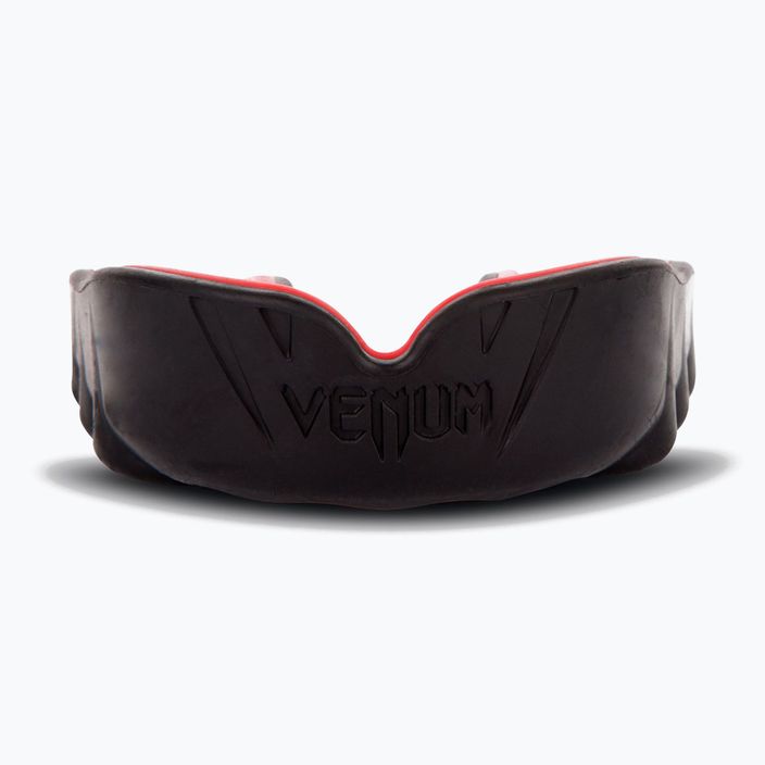Venum Challenger протектор за единична челюст черен/червен 0616 4