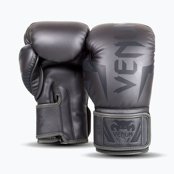 Мъжки боксови ръкавици Venum Elite сиви VENUM-0984 8