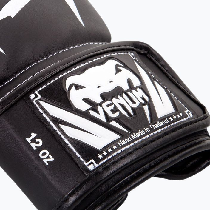 Venum Elite боксови ръкавици черно-бели 0984 11